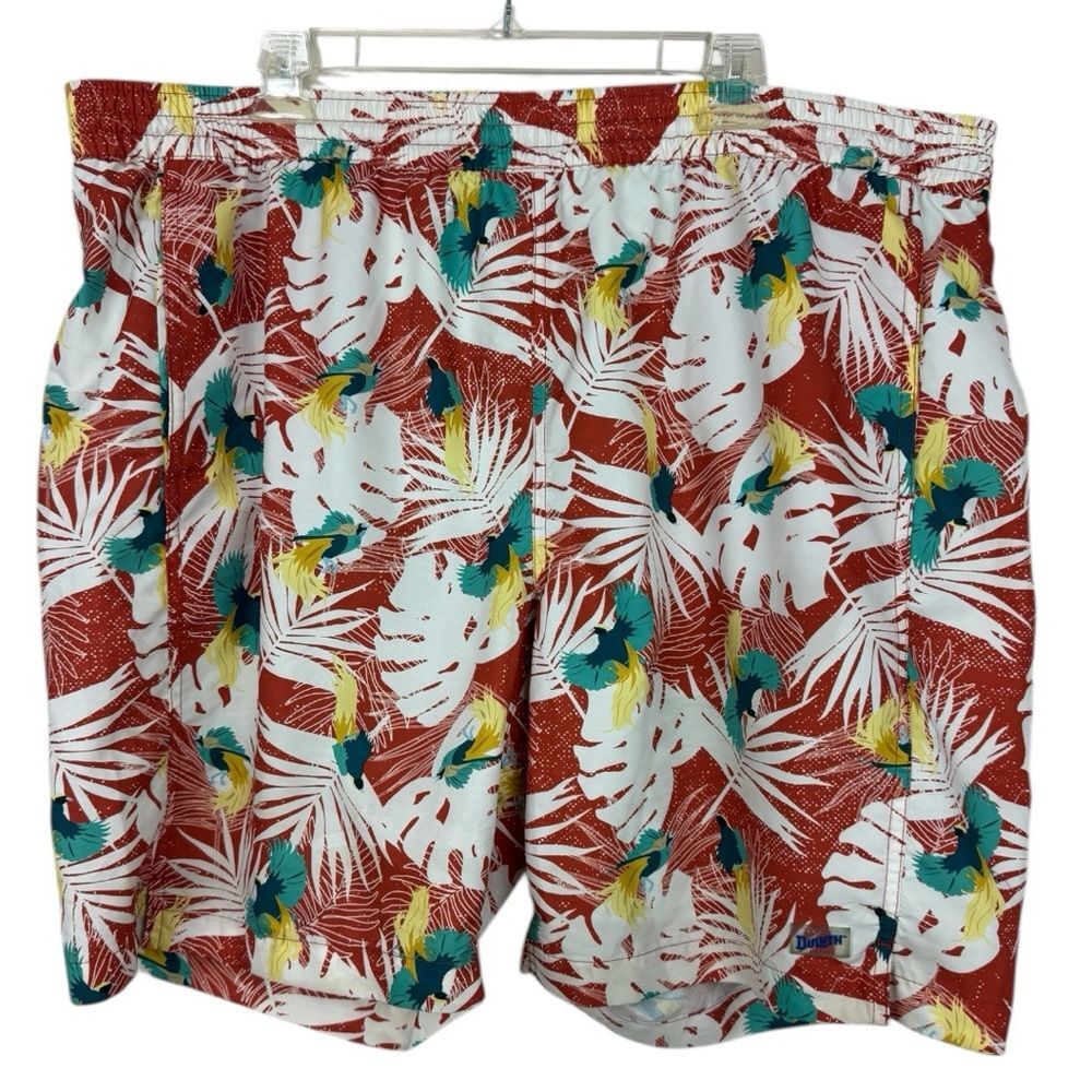 Duluth Trading Co. Men's Pier Genius 11" Swim Shorts with Buck Naked Liner 2XL